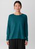 Superfine Merino Crew Neck Top in Regenerative Wool