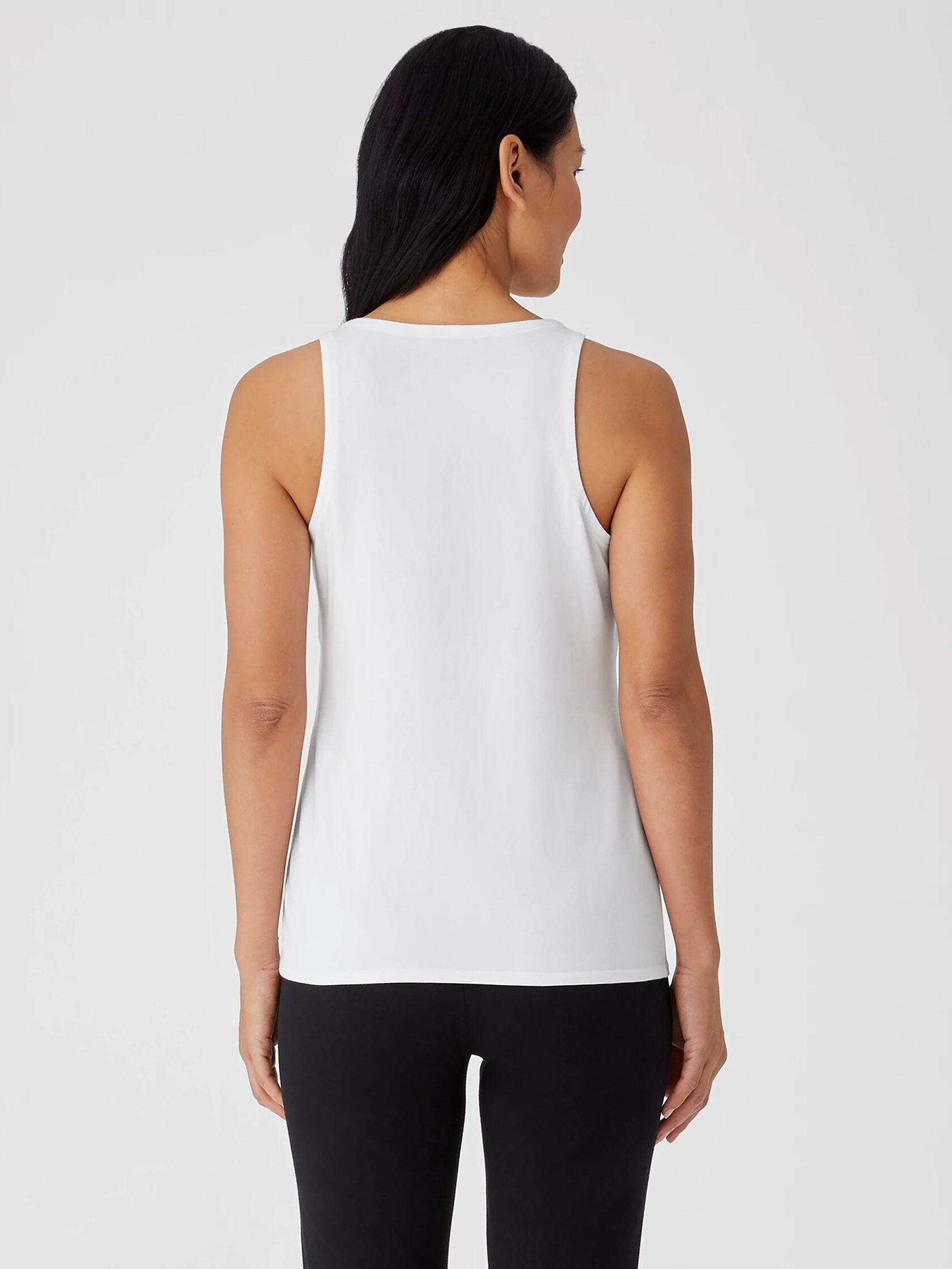 Traceable Organic Cotton Jersey Round Neck Tank