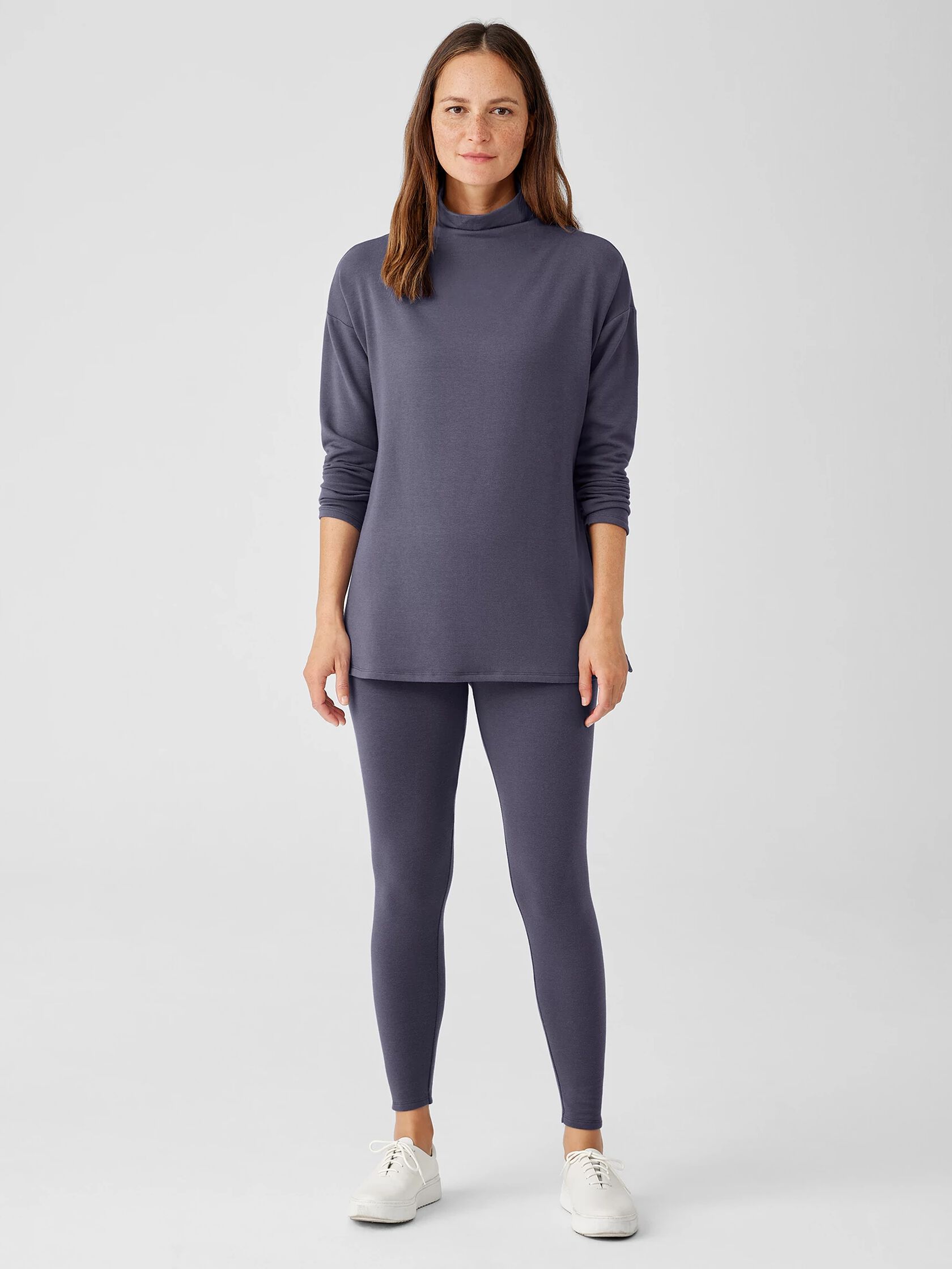 Cozy Brushed Terry Hug High-Waisted Leggings