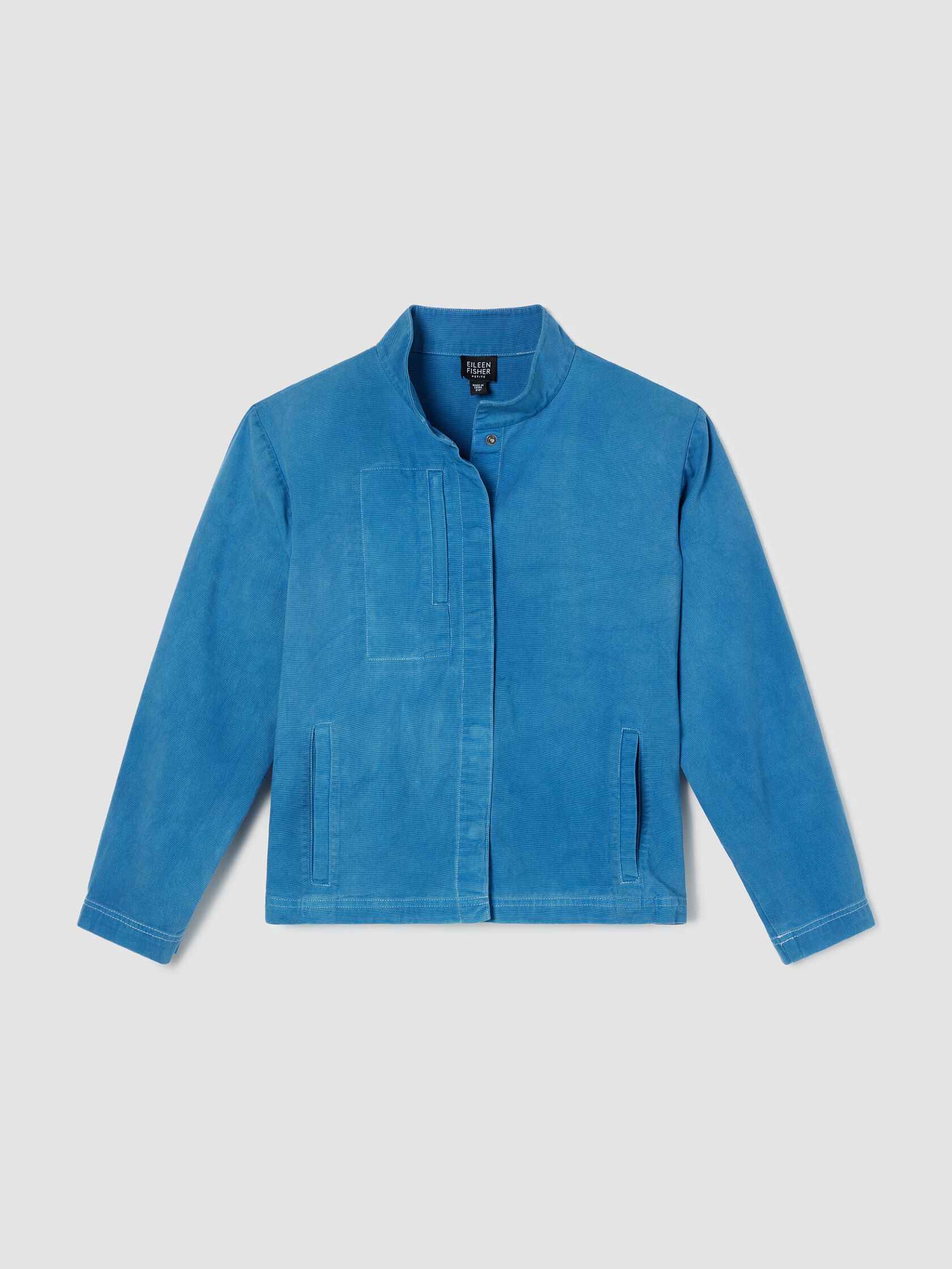 Renew Cotton Stand Collar Jacket, PP