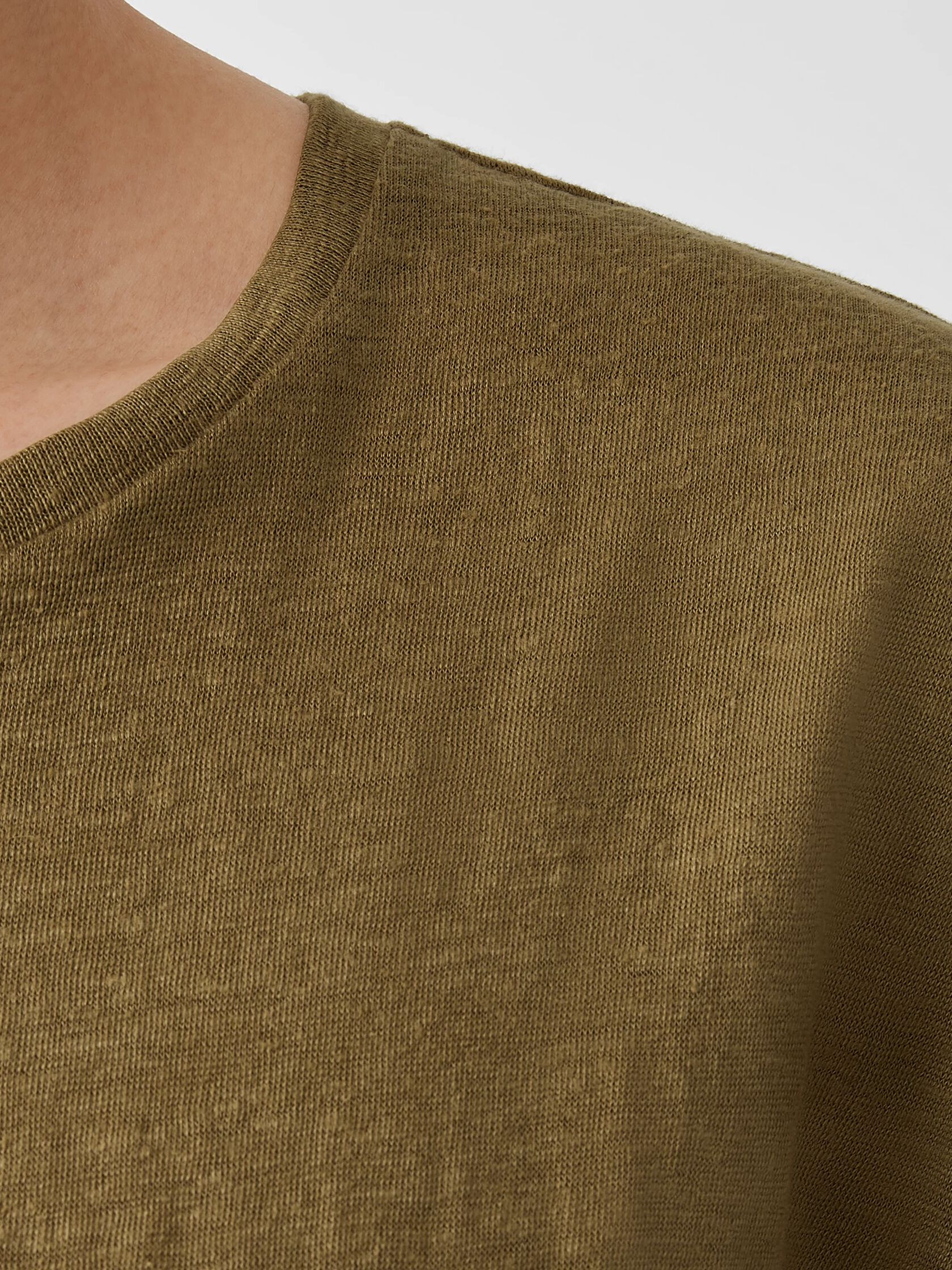 Organic Linen Jersey Square Top