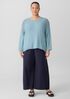 Peruvian Organic Cotton Cord Crew Neck Top