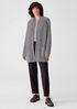 Recycled Cashmere Tweed Cardigan