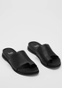 Digit Leather Slide Sandal