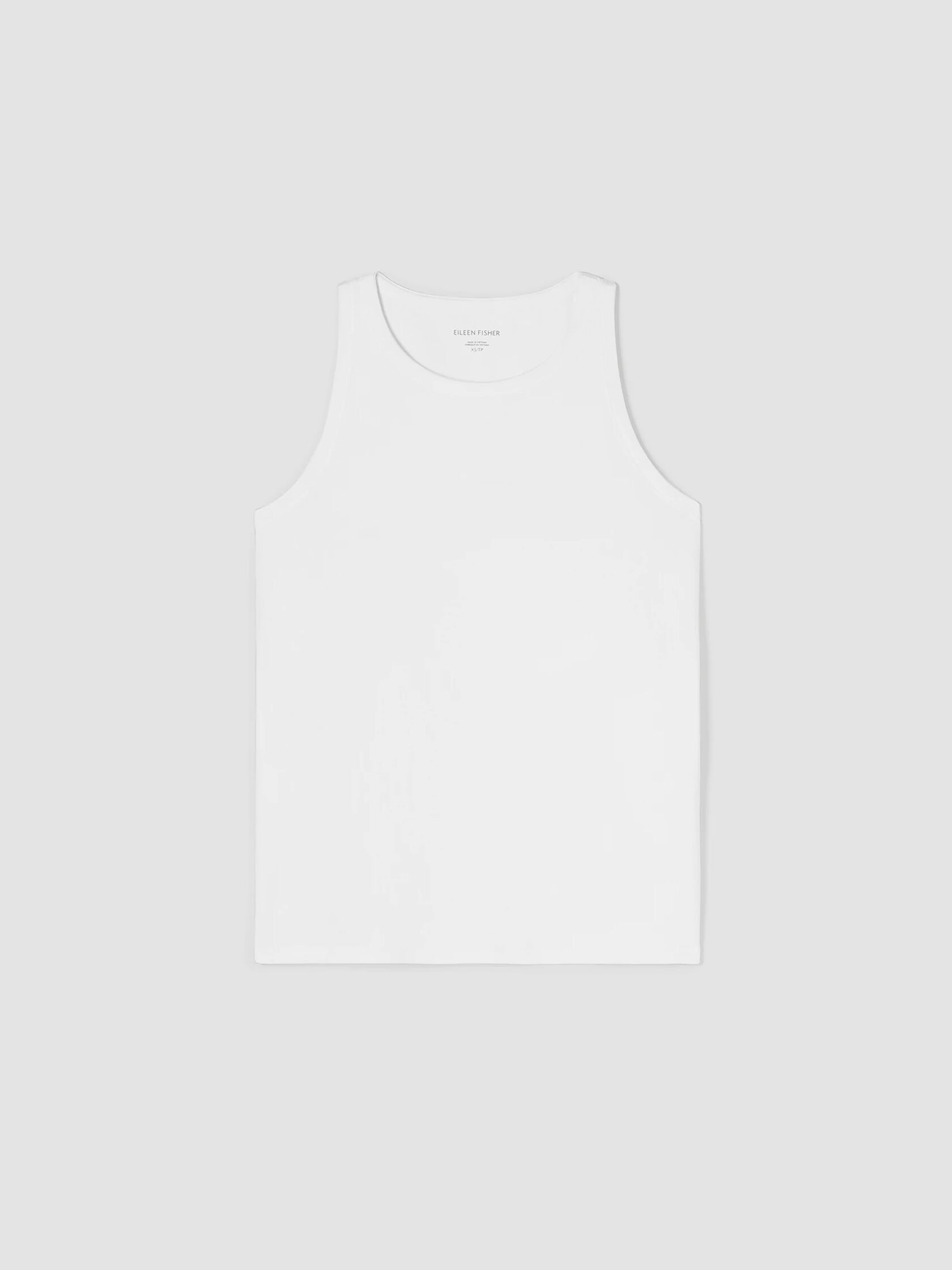 Traceable Organic Cotton Jersey Round Neck Tank