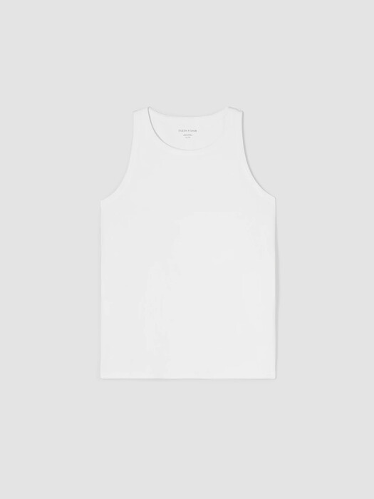 Traceable Organic Cotton Jersey Round Neck Tank