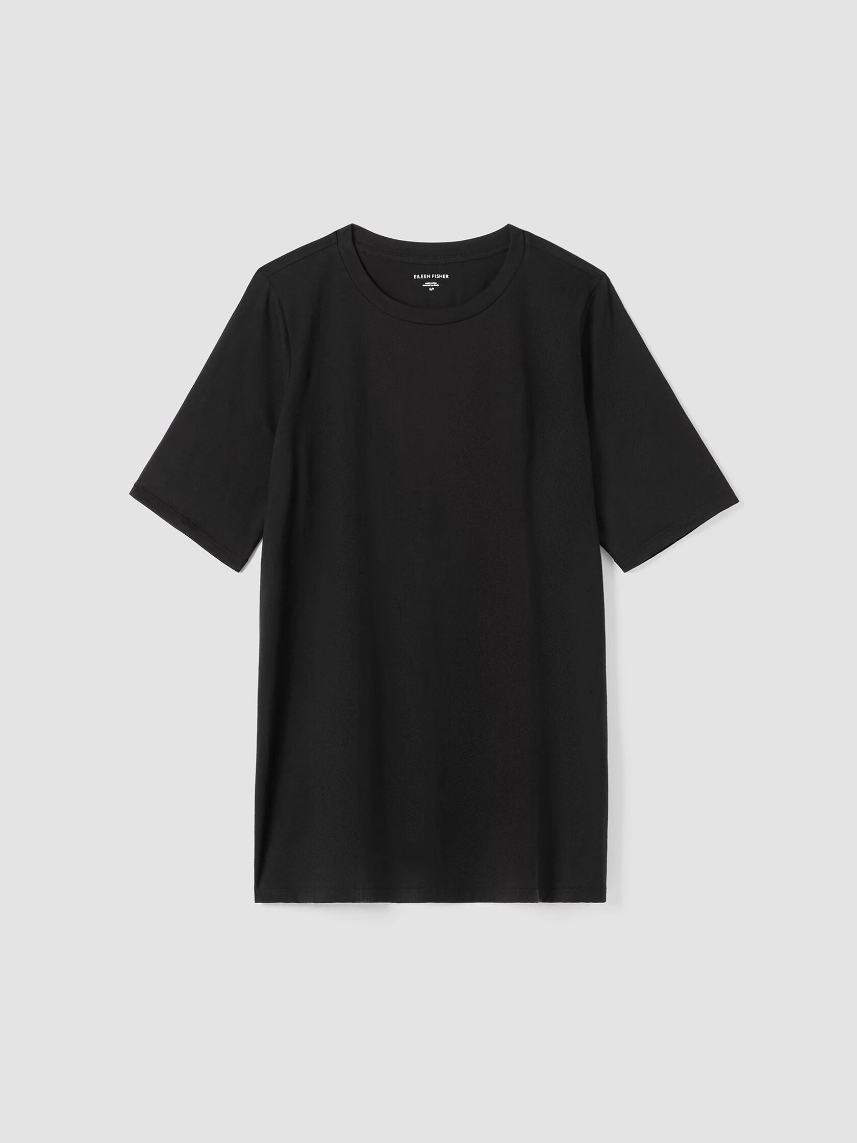 Organic Pima Cotton Jersey Long Tee