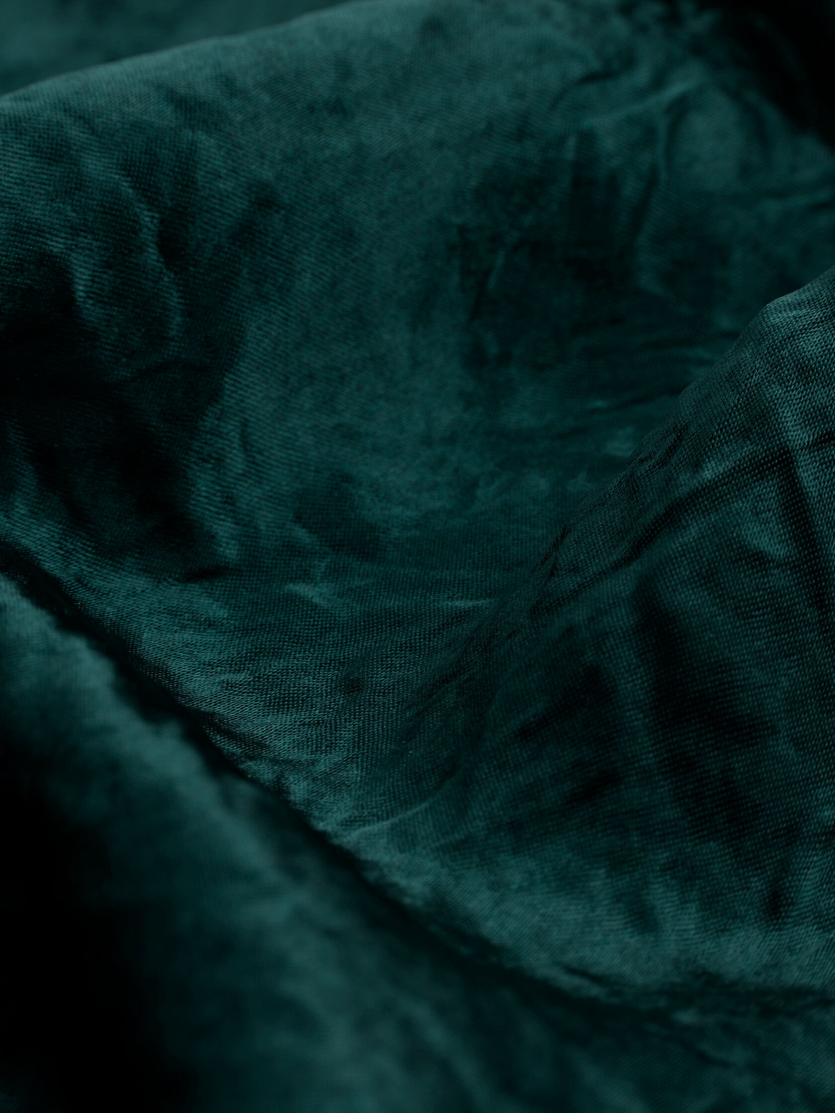 Textured Satin Half-Circle Skirt