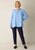 Washable Stretch Crepe Slim Pant