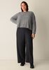 Cashmere Fluff Crew Neck Top