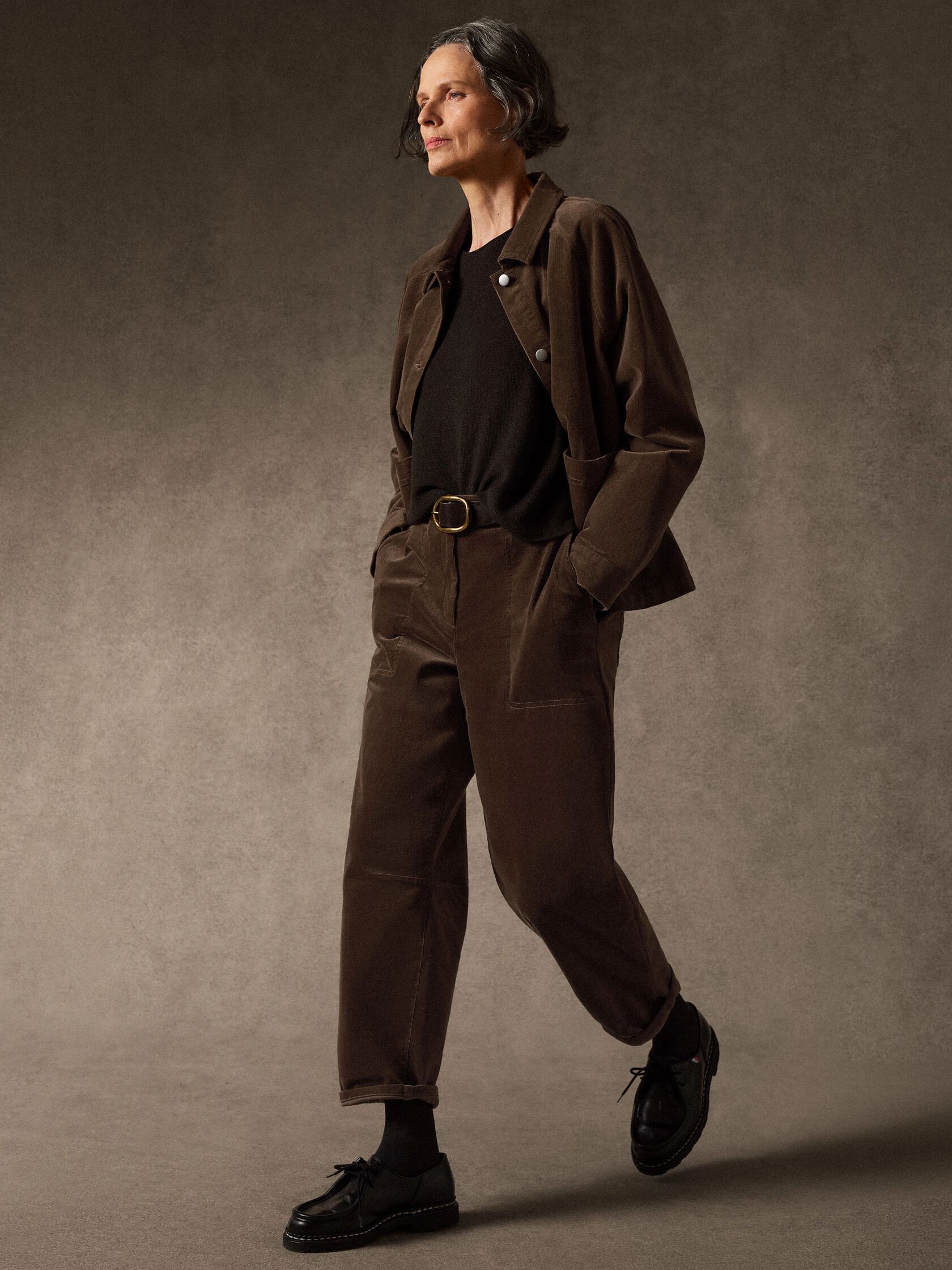Organic Cotton Stretch Corduroy Arch Pant