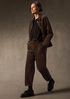 Organic Cotton Stretch Corduroy Arch Pant