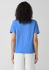 Organic Cotton Slubby Jersey V-Neck Tee