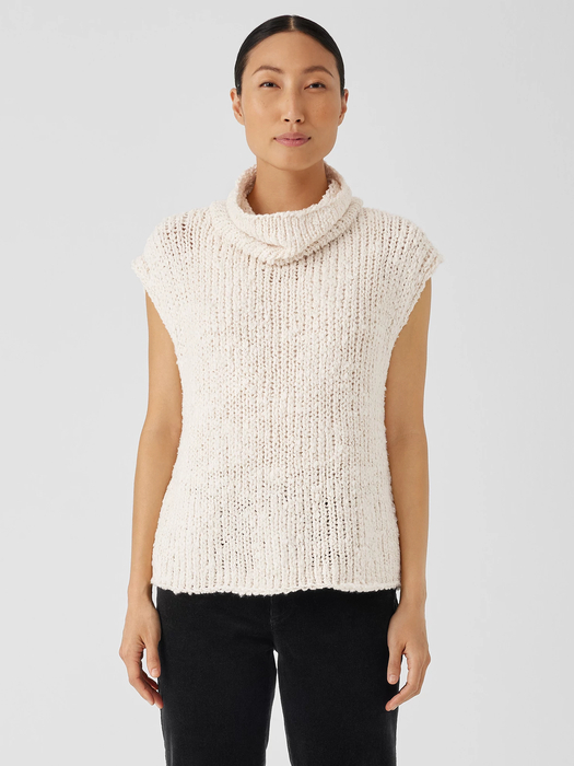 Organic Cotton Eileen Fisher Mock Turtleneck Eileen Fisher Organic