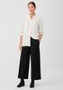 Washable Flex Ponte Wide-Leg Pant