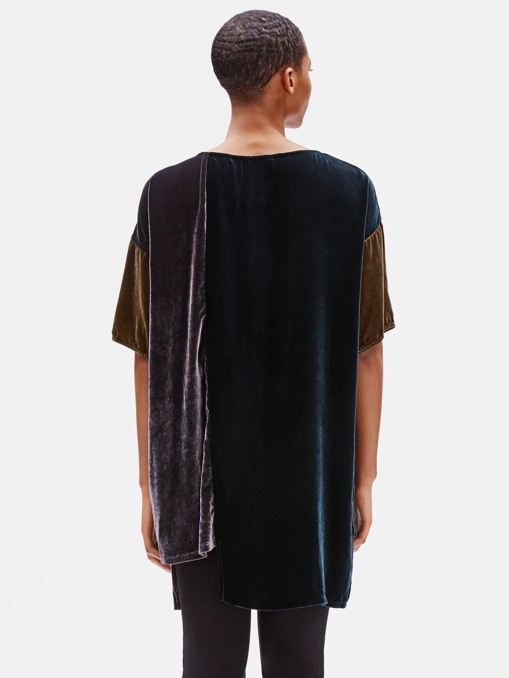 Resewn Velvet Tunic