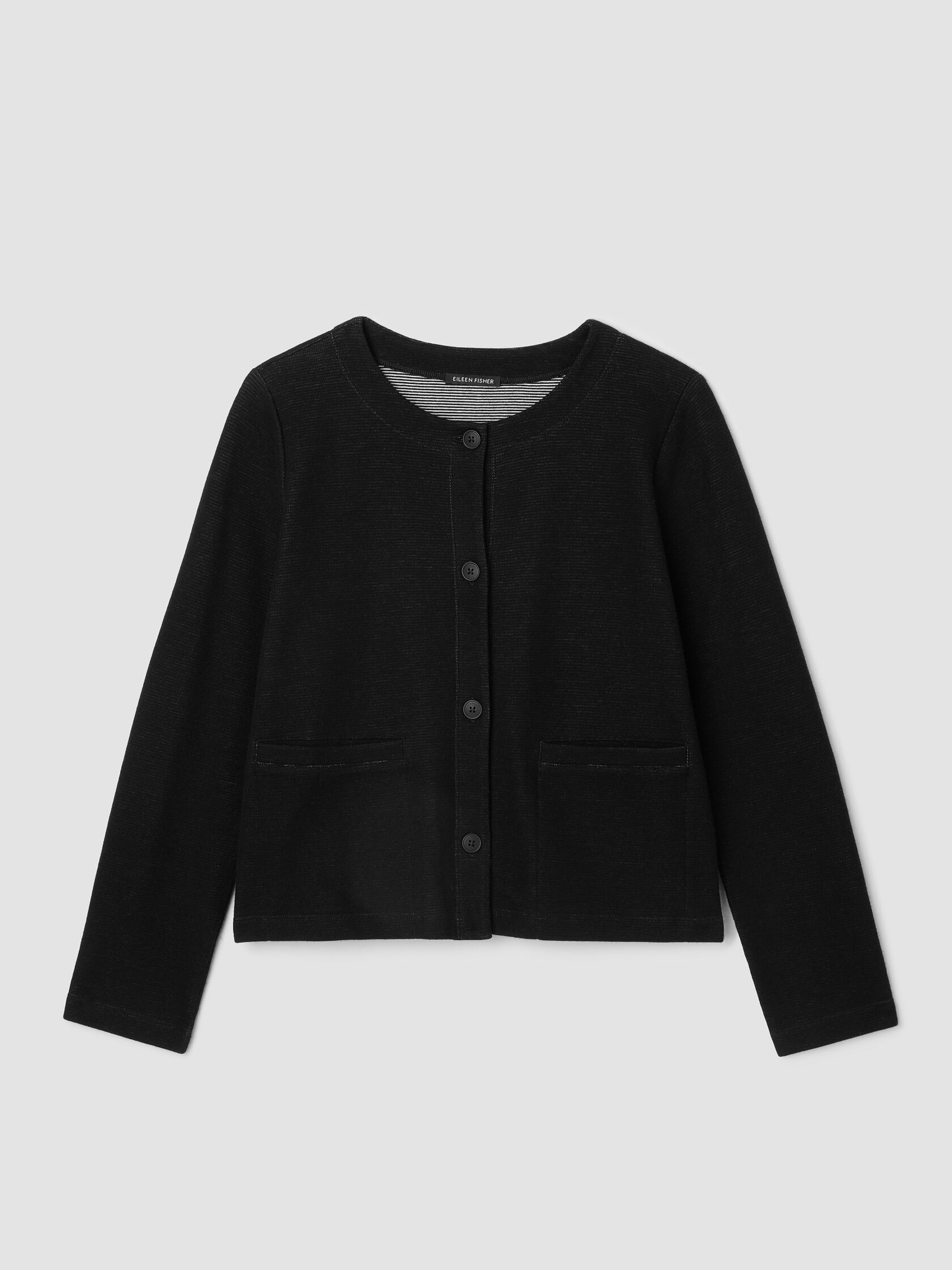 Doubleknit Organic Cotton Stripe