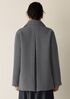 Doubleface Wool Cloud Short Coat