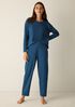 Organic Cotton Interlock Lantern Sleep Pant