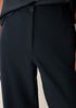 Washable Flex Ponte Straight Trouser Pant