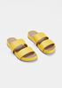 Deed Smooth Leather Slide Sandal