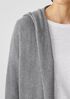 Peruvian Organic Cotton Hooded Cardigan