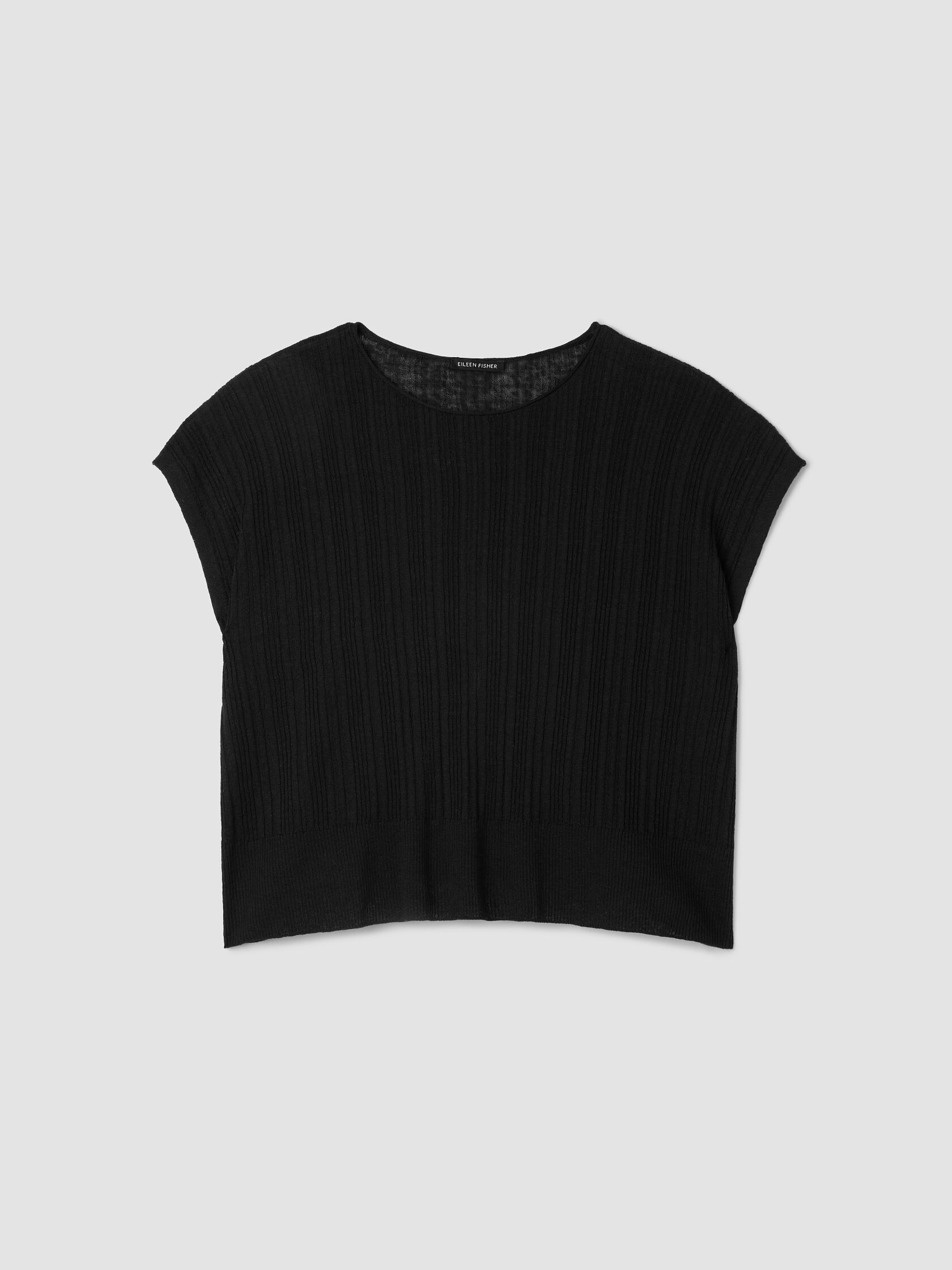 Organic Linen Cotton Crew Neck Top