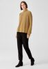 Merino Turtleneck Top in Responsible Wool