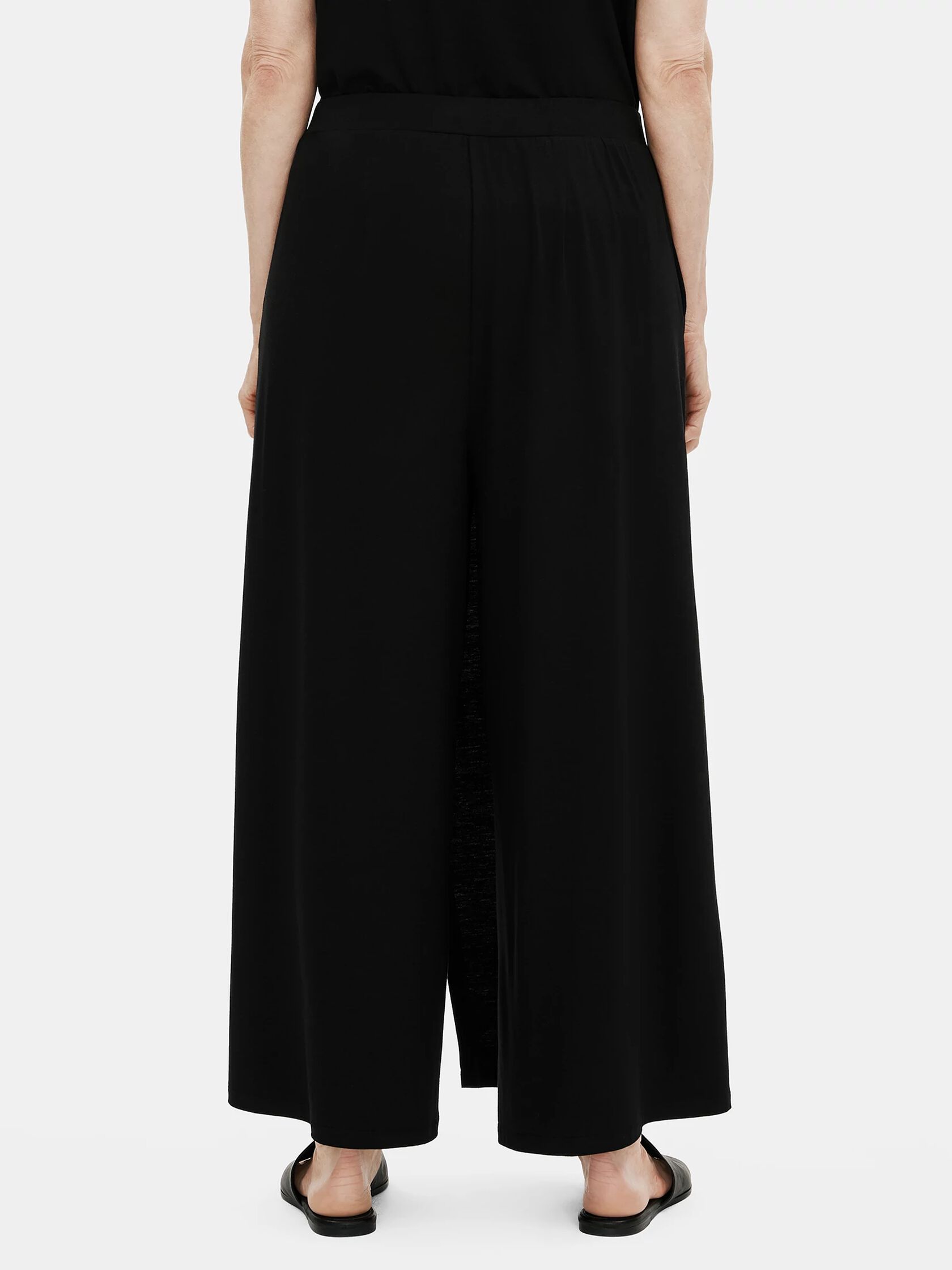 Fine Jersey Wrap Front Pant