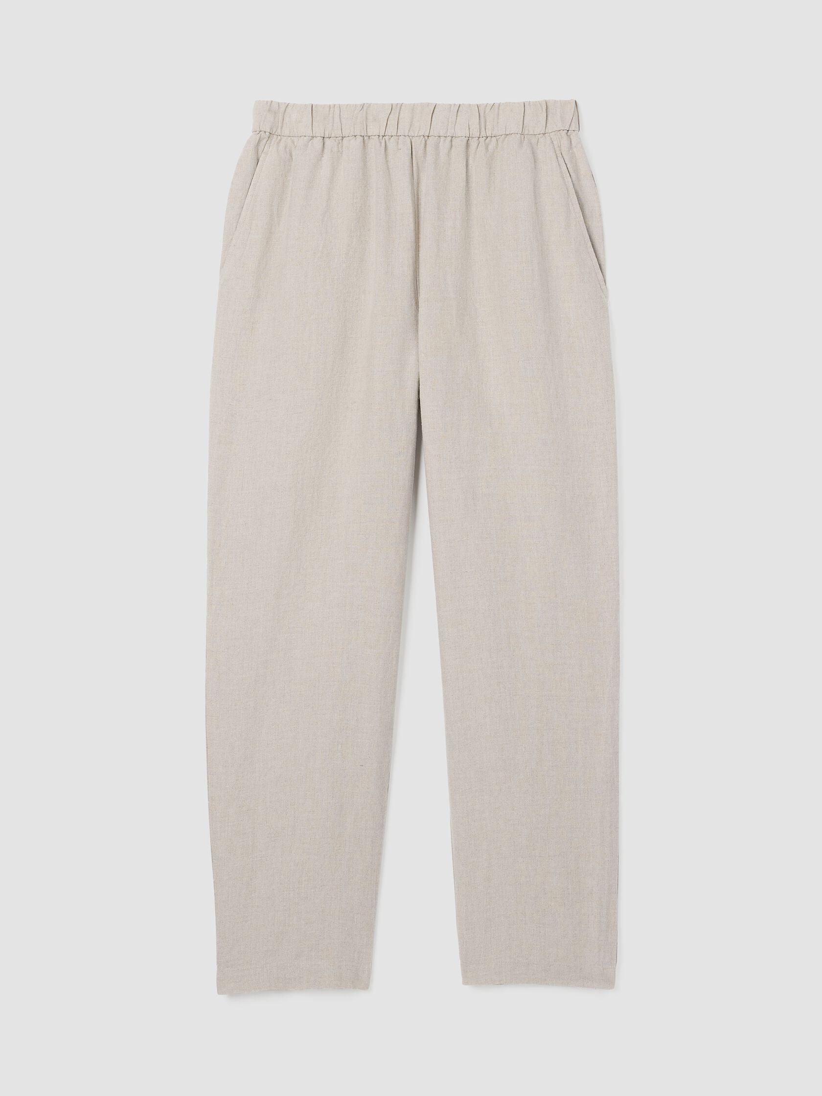 Organic Linen Tapered Pant