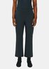 Organic Cotton Twill Flare Cropped Pant