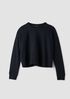 Garment-Dyed Organic Cotton Terry Cropped Box-Top
