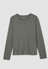 Organic Pima Cotton Jersey Long-Sleeve Tee