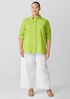 Organic Handkerchief Linen Classic Collar Shirt