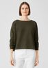 Organic Linen Cotton Jersey Box-Top