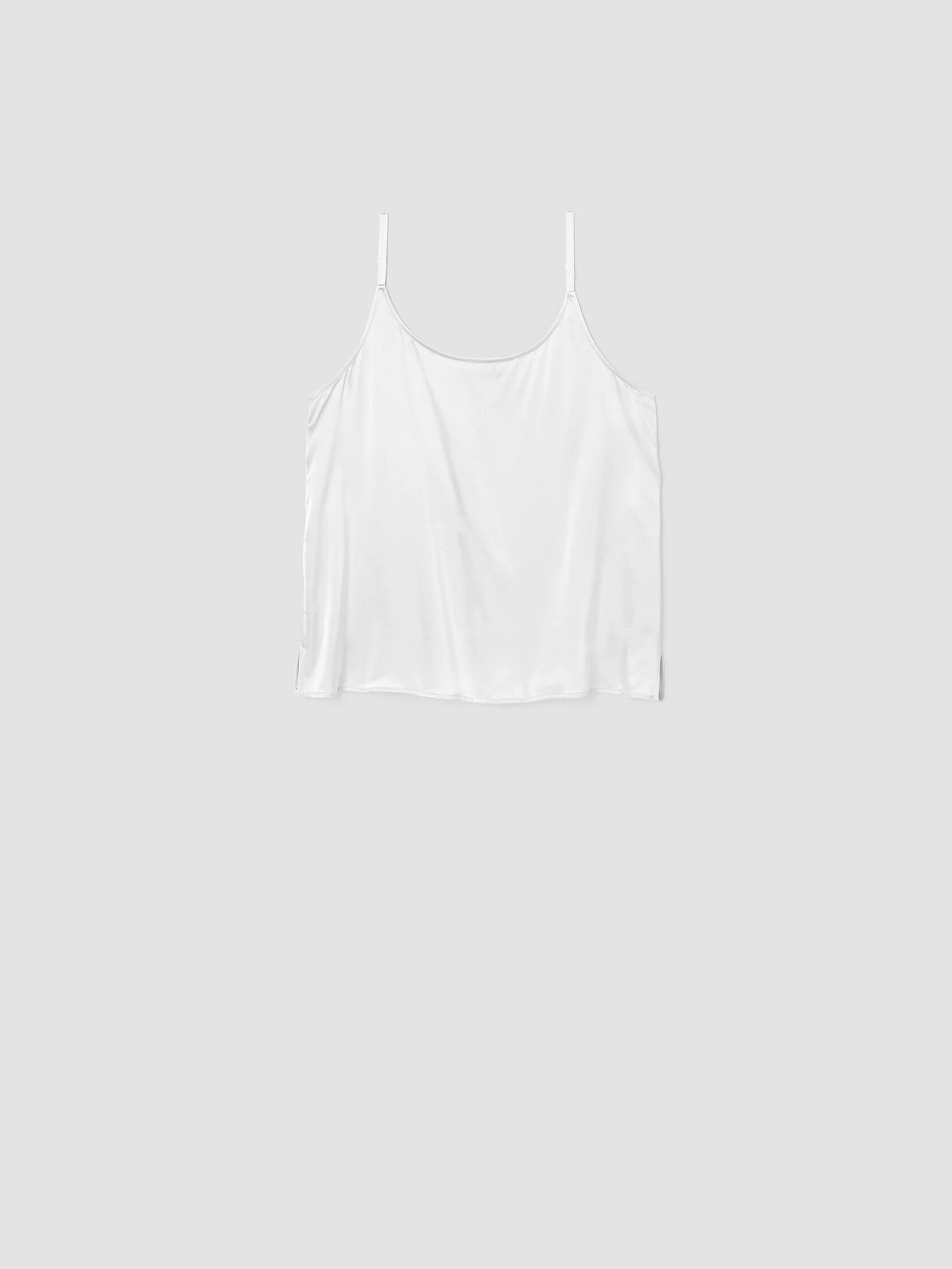 System Stretch Silk Charmeuse Cami