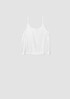 System Stretch Silk Charmeuse Cami