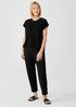 Organic Linen Cotton Square Top