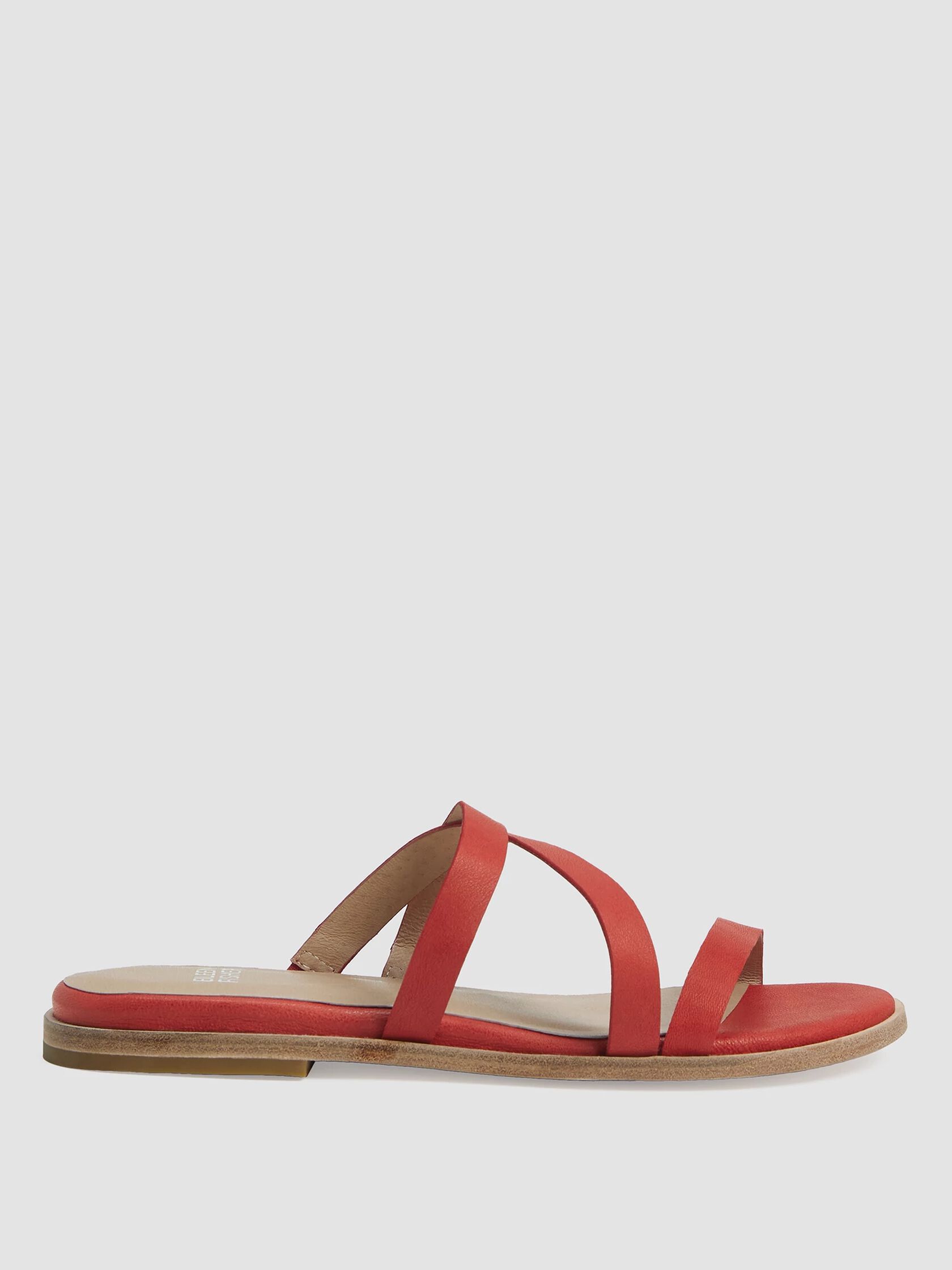 Kira Tumbled Leather Sandal