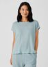 Organic Linen Jersey Square Top