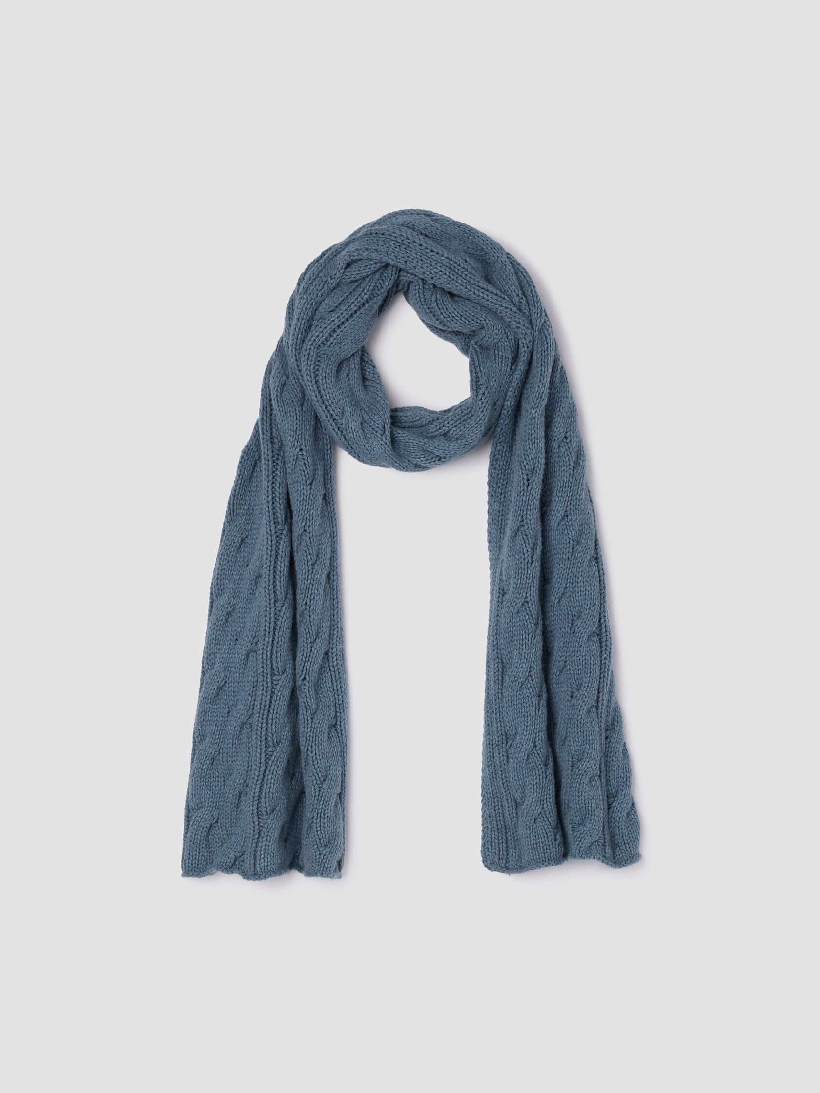 Cotton & Recycled Cashmere Scarf
