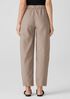 Cotton Hemp Stretch Lantern Pant