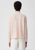 Italian Cashmere Scrunch Neck Top