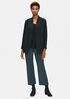 Tweedy Cotton Slub Long Jacket