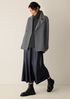 Doubleface Wool Cloud Short Coat