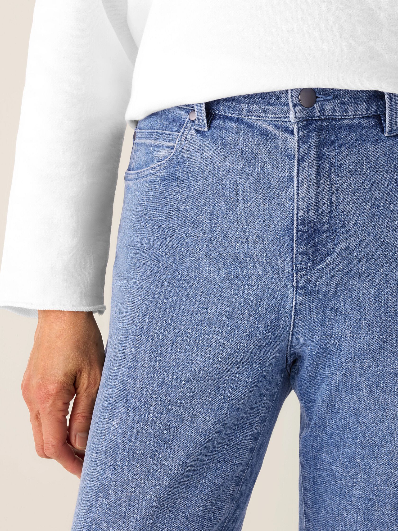 Cotton Stretch Denim Slim Jean