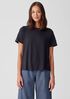 Organic Linen Jersey Crew Neck Tee