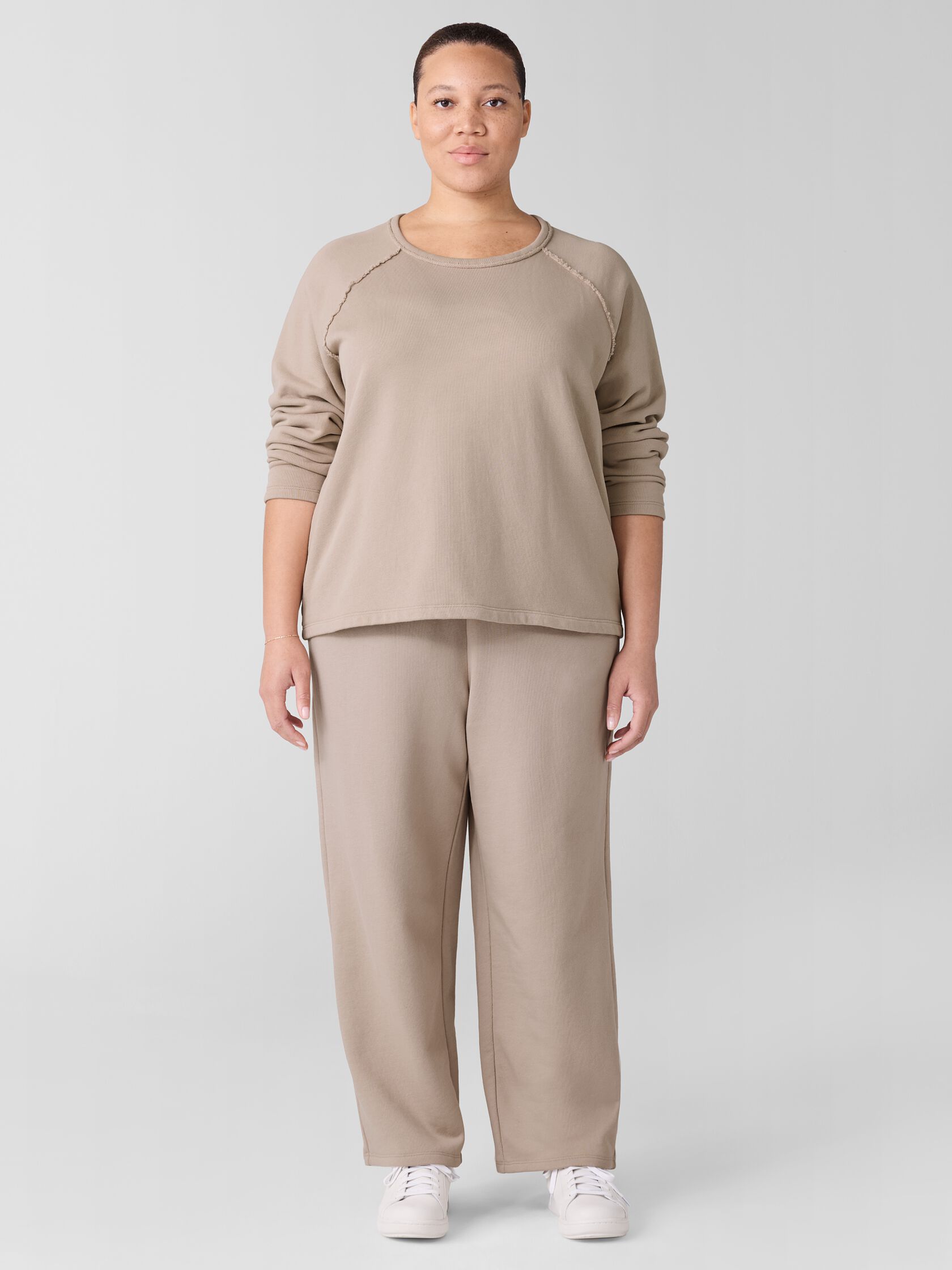 Organic Cotton French Terry Box-Top