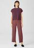 Silk Georgette Crepe Straight Pant