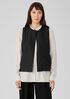 Silk Habutai Quilted Vest